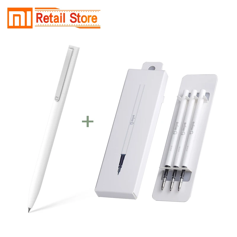 Оригинальный Xiaomi Mijia металлический знак P E N 0 5 мм инструмент для записи PREMEC