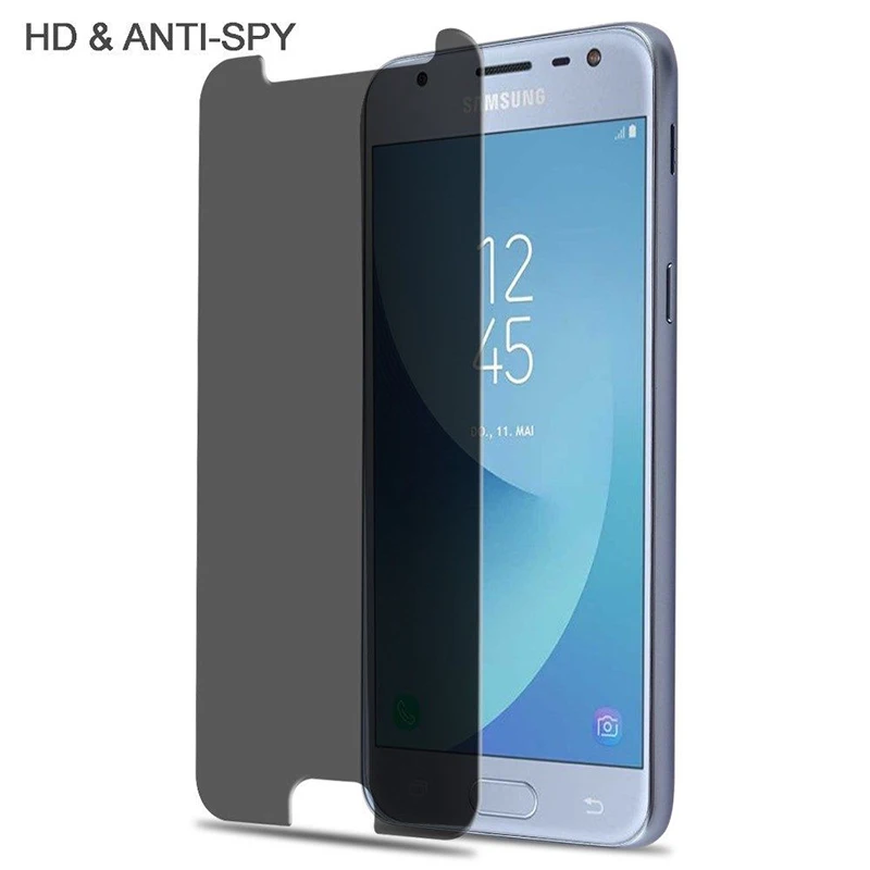 Защитная пленка для экрана EXUNTON 2.5D с защитой от шпиона закаленное стекло Samsung Galaxy