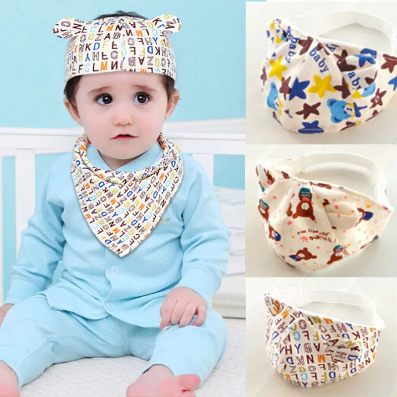 2018 New Infant Girls boys Toddlers Spring Cotton Summer Head lovely kid's cartoon caps Size 0-18M | Детская одежда и обувь