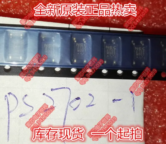100 шт. Оригинальные фото муфта PS2702-1 SOP4 патч PS2702 optocoupler | Электронные компоненты и