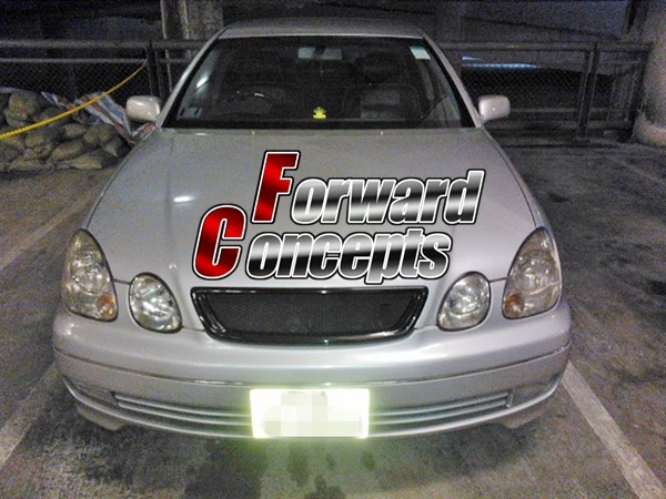 Для углеродного волокна 98 05 GS300 GS430 V300 aristo Передняя решетка сетки без