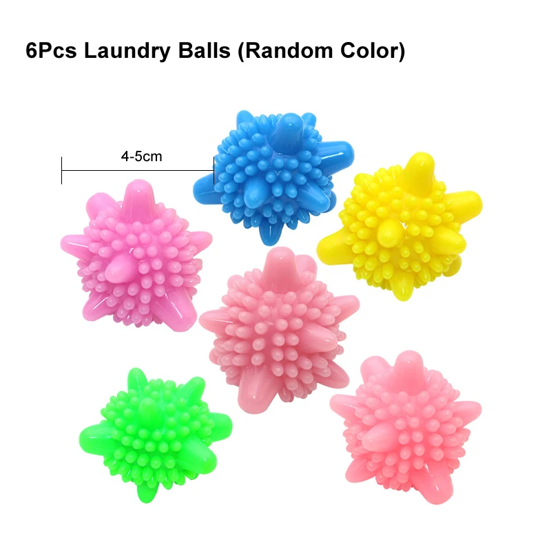 6 Star Laundry ball Шарики для стирки, для удаления волос, фильтр, сетка, фильтр стиральной машины, шарики для стирки, инструменты для стирки, аксессуары GYH - Цвет: 6 Star Laundry ball