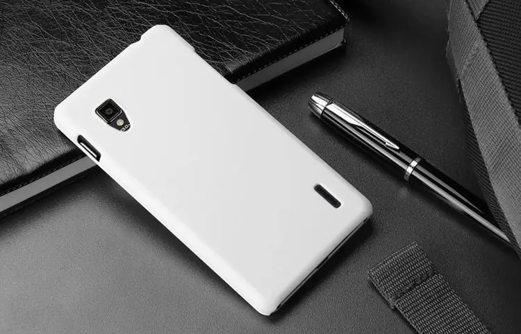 Матовый Жесткий кожаный чехол для LG Optimus G 4G E975 LS970 E971 E973 F180 | Мобильные телефоны и