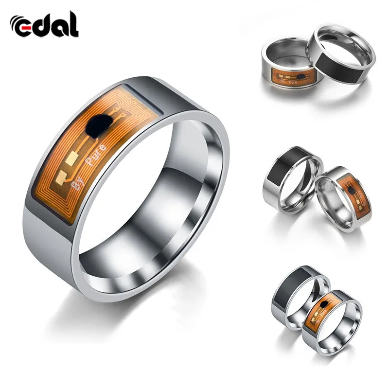 Smart Activity Trackers Smart Rings Open Smart Lock Magic Wear Ring Black Finger Digital Ring for Android Phone with Function