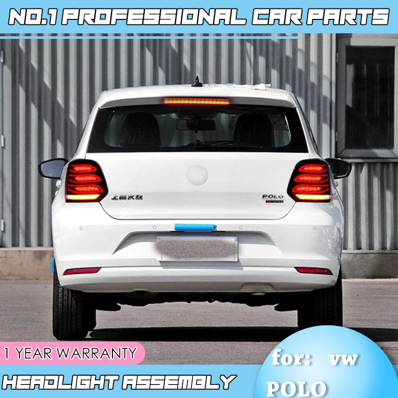 Автомобильные аксессуары Binfu для vw POLO задние фонари 2010 2017 модель BENZ VW golf MK6