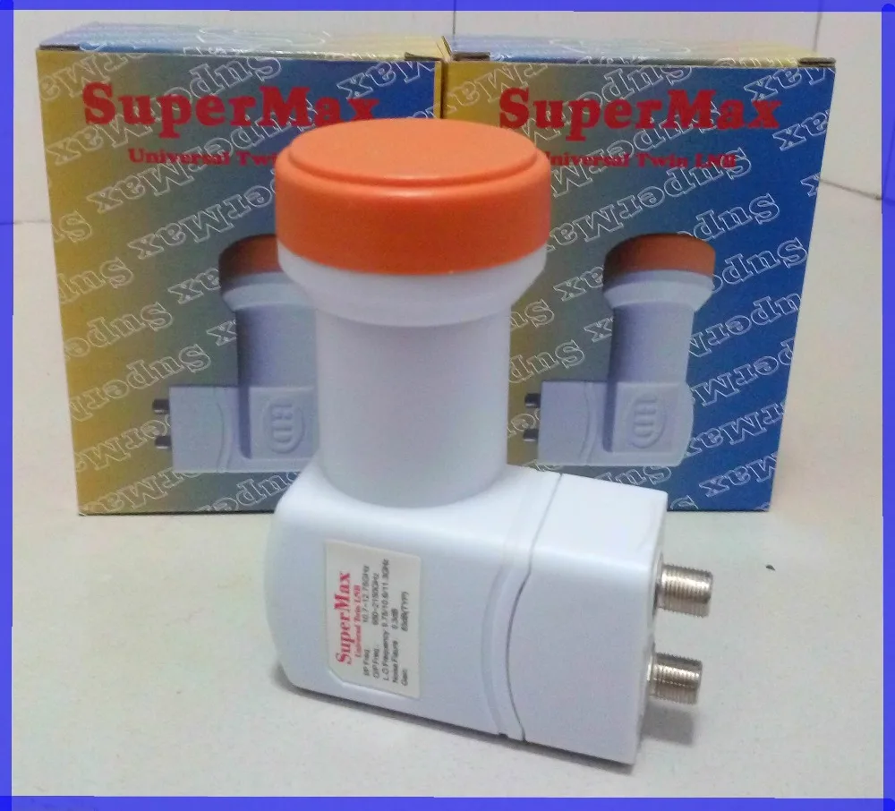 SuperMax 3602 3604 digital HD Universal KU Band Twin Quad LNB с высоким коэффициентом усиления низким