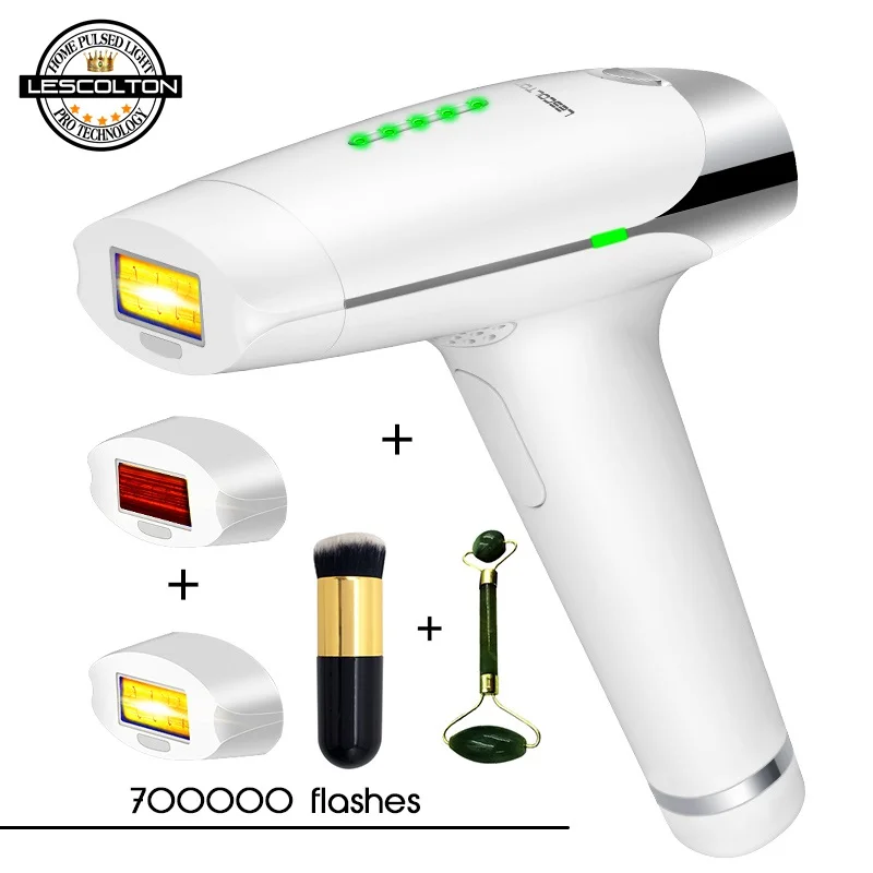 

Lescolton 700000 times depiladora Laser Hair Removal Machine Lazer Epilasyon Hair Removal Permanent Electric depiladora laser