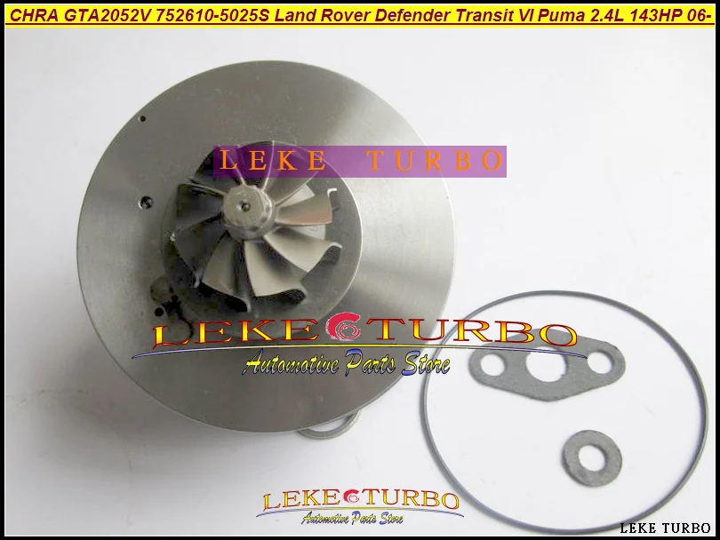 Турбо картридж CHRA Core GT2052 752610 5032S 5009S для Ford Transit 6 Land Rover Defender DuraTorq V348 2.4L|core|core 2 |