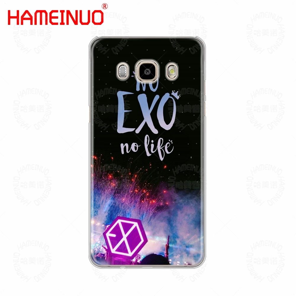 HAMEINUO Kpop exo чехол на удачу для телефона Samsung Galaxy J1 J2 J3 J5 J7 MINI ACE 2016 2015 prime|Бамперы| |