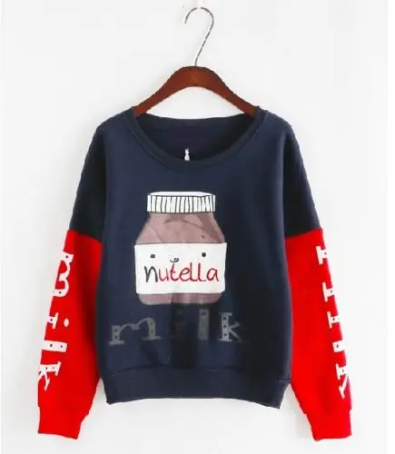 Симпатичная Женская толстовка с капюшоном в стиле &quotЛолита&quot молочной бутылкой