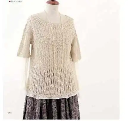 Вязаный свитер с вырезом вязаная Книга ручной работы|knitting book|crochet bookbooks crochet |