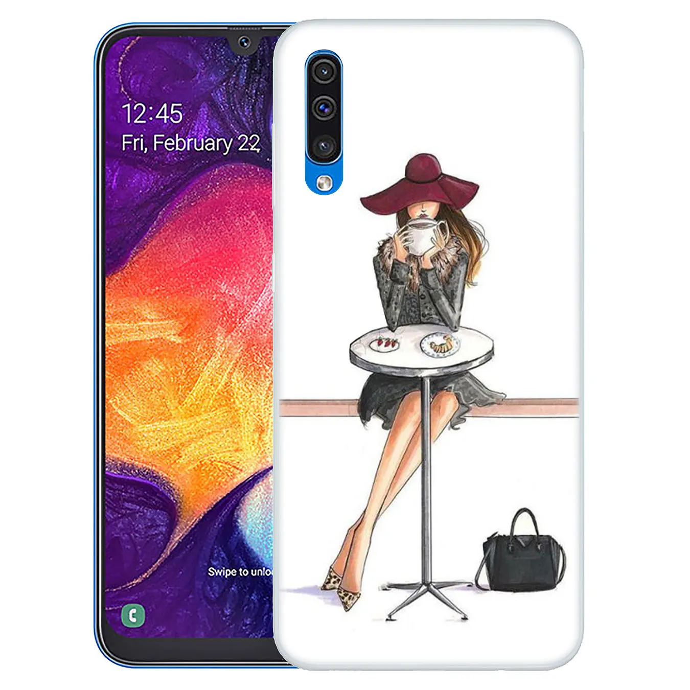Lavaza красивое платье для девочек чехол Samsung Galaxy A10 A20 A30 A40 A50 A60 A70 M40 M30 M20 M10 A20e |