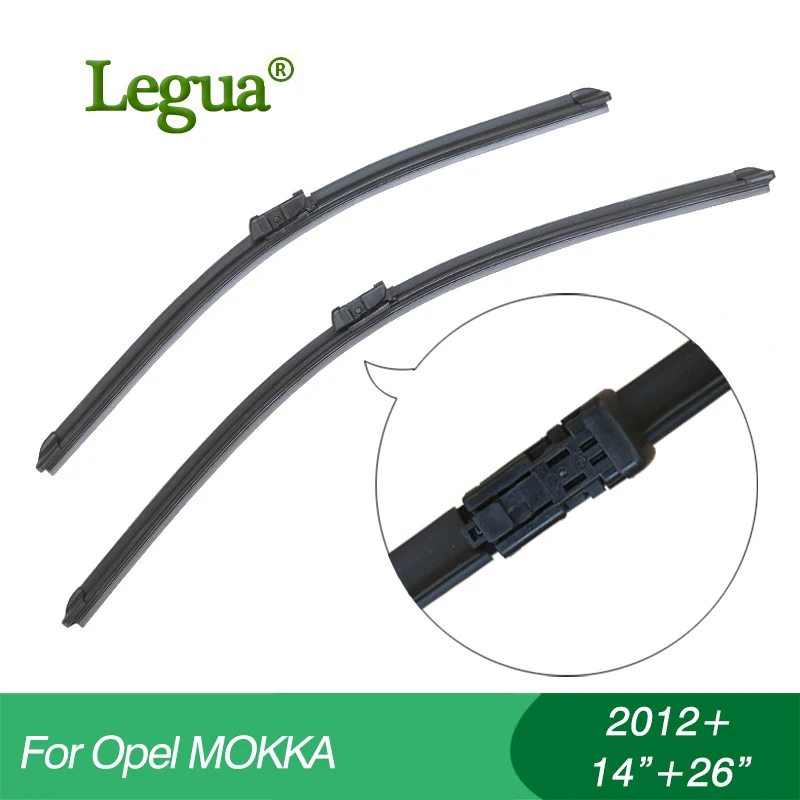 1 компл. стеклоочистителей для Opel MOKKA (2012 +) 14 &quot+ 26&quot автомобиль стеклоочиститель