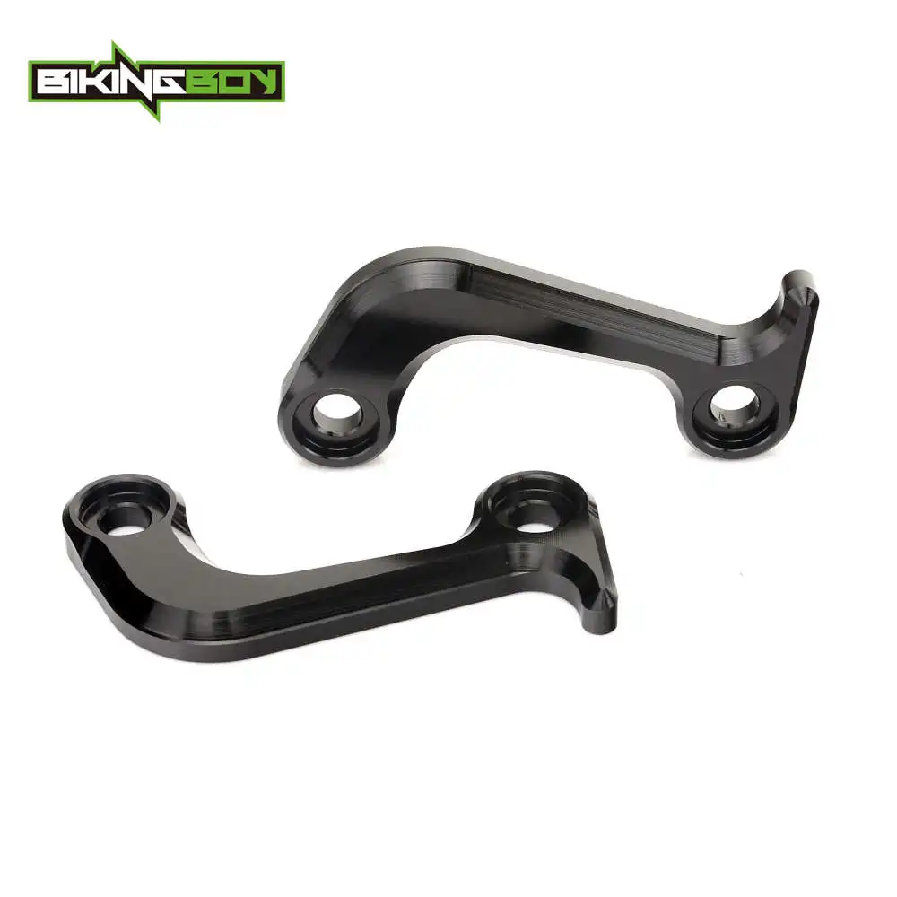 Black BIKINGBOY для Triumph DAYTONA 675/R 2006 2007 2008 2009 2010 2011 2012 гоночных крючки анодированный крюк подрамник сковать алюминия - Цвет: Black