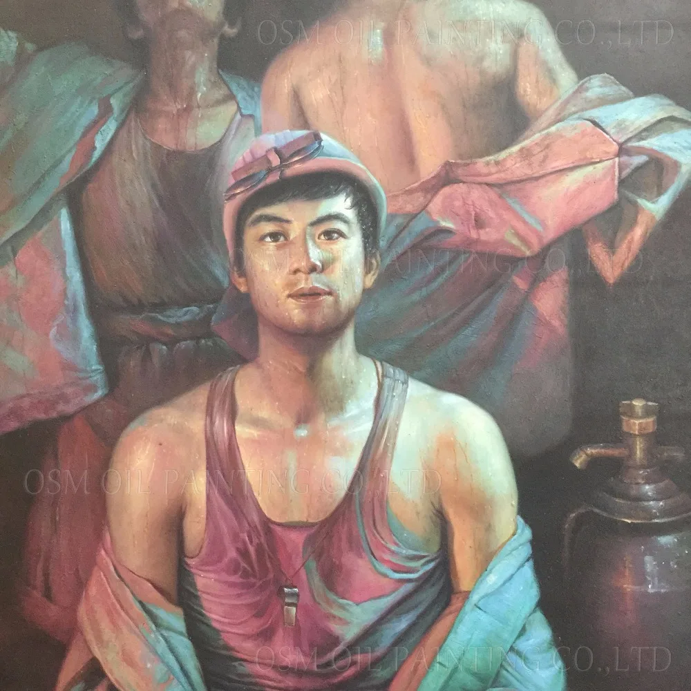 

Well Known China Artist Pure Hand-painted Original Oil Painting on Linen Canvas Museum Quality Oil Painting for Collector