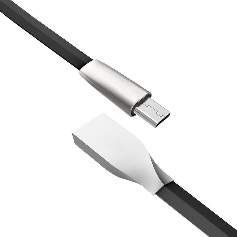 1 М Кабель Micro Usb 3D Цинковый Сплав 6 Цвет Быстрой Зарядки Синхронизации Данных для