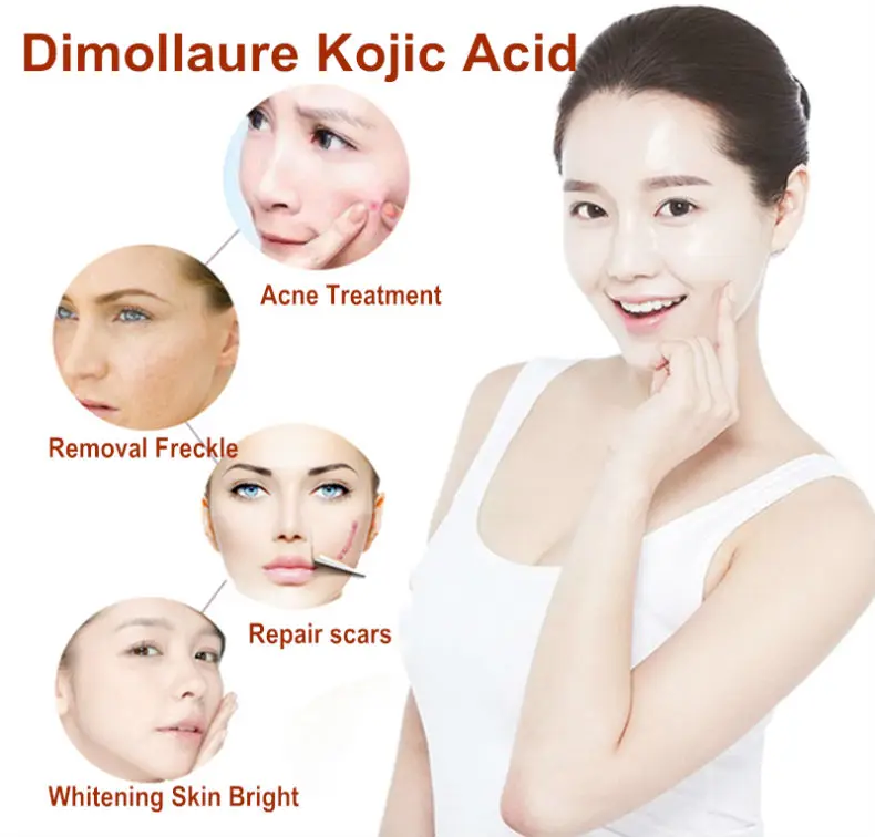 Отбеливающий крем для лица Dimollaure Kojic Acid Retinol пигмент удаления пятен меланина