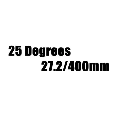 25 Degrees 27.2X400m Сверхлегкий руль матовая UD карбоновый Подседельный штырь 27,2/30,8/31,6 дорожный руль/горный велосипед подседельной трубы 5/25 градусов велосипедный вынос руля Запчасти - Цвет: 25 Degrees 27.2X400m