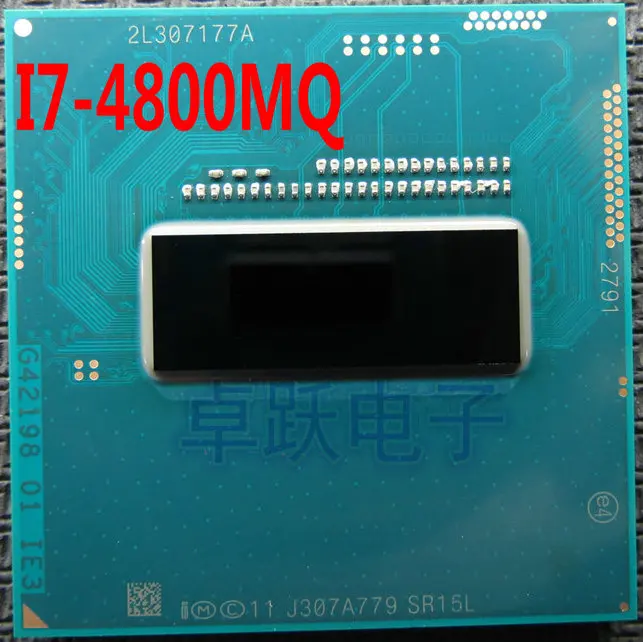 Процессор Intel I7 4800MQ 2 7 3 7G/6M SR15L PGA официальная версия процессора ноутбука