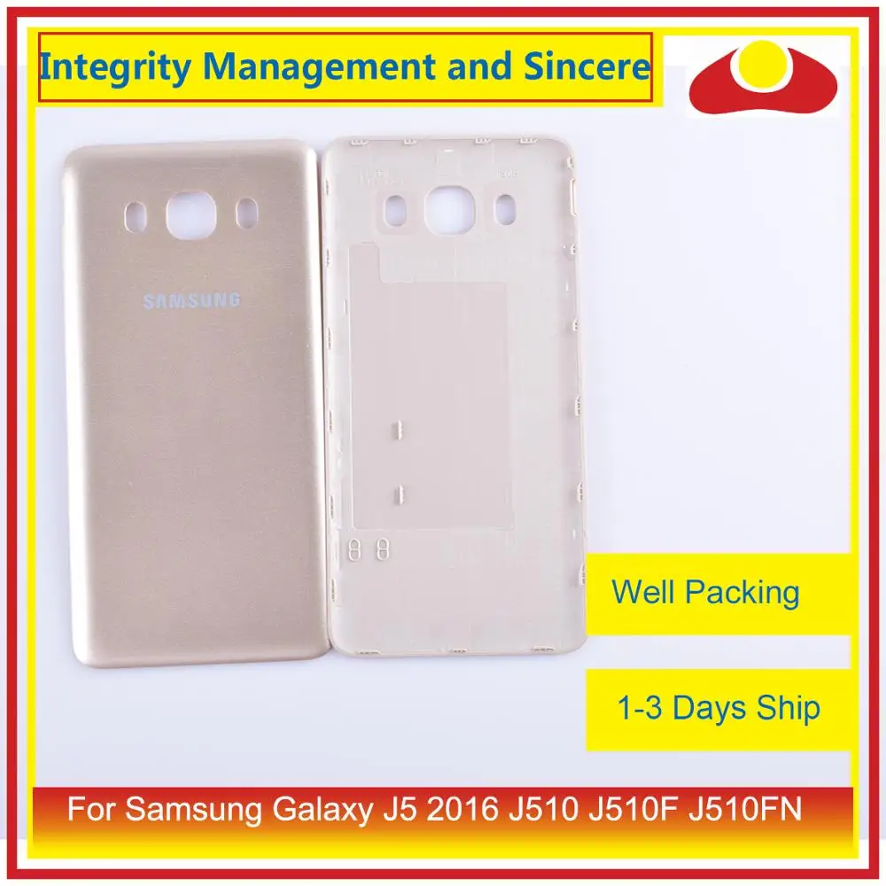Оригинальный чехол для Samsung Galaxy J5 2016 J510 J510F J510FN J510H J510G корпус батарейного отсека
