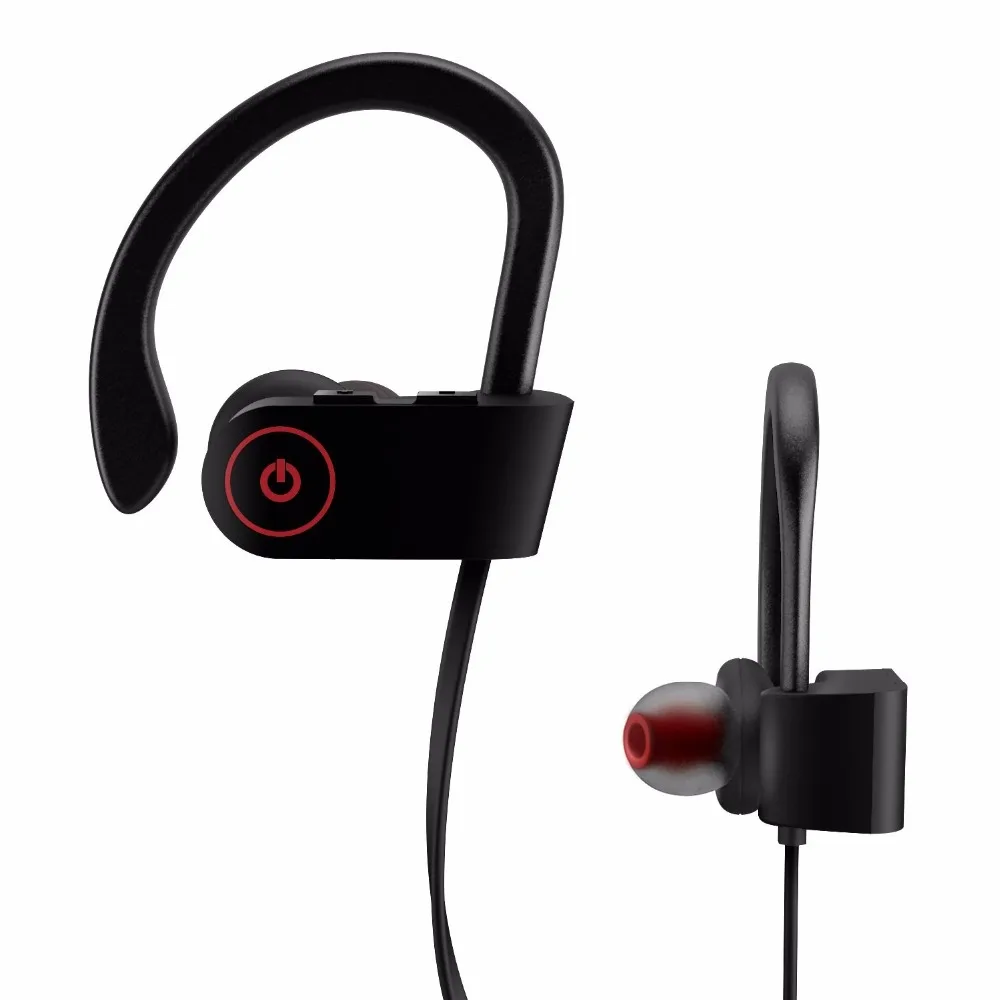 LONGET лучшие Беспроводной Спорт Bluetooth Наушники w/Mic IPX7 Водонепроницаемый HD стерео в