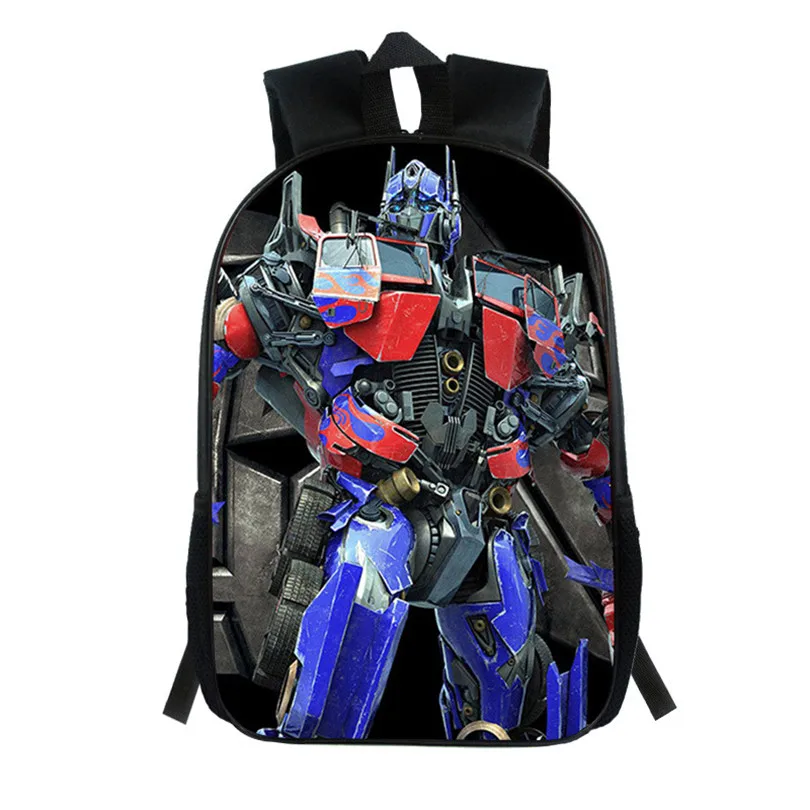 Детский рюкзак с рисунком трансформеров 3D для детского сада модный