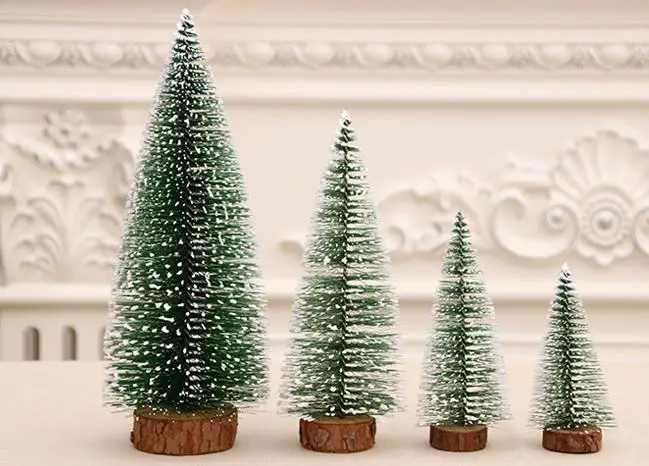 Светодиодная мини искусственная елка рождественская матовая настольное