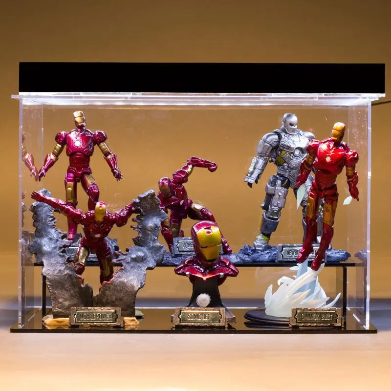 Marvel Железный человек MK1 MK3 6 шт./компл. Мстители Бесконечная война статуя