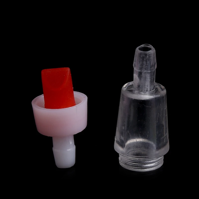 

1Pcs Aquarium Air pump Plastic 4cm One Way Check Valve Non-Return For Aquarium Fish Tank CO2 Water Air Line Pump