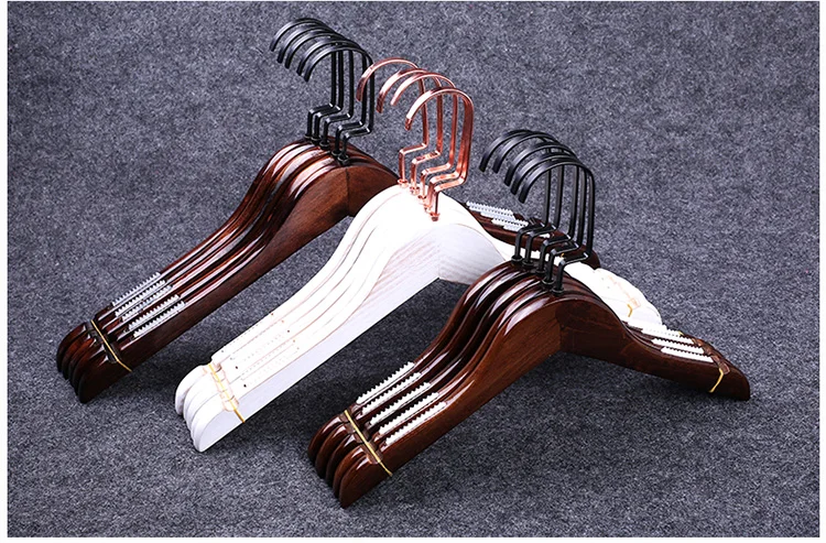 10 шт./лот деревянные вешалки для одежды вешалка взрослых/детей винтажная