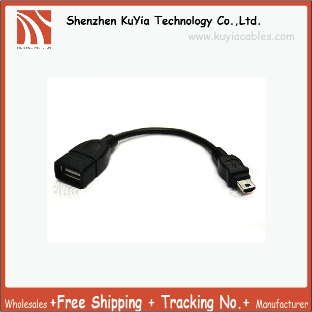 Мини 5PIN папа к USB Женский OTG CALBE для Ainol Novo 7 ONDA VI40 и т. Д. Планшетных ПК|mini 5pin|usb male to