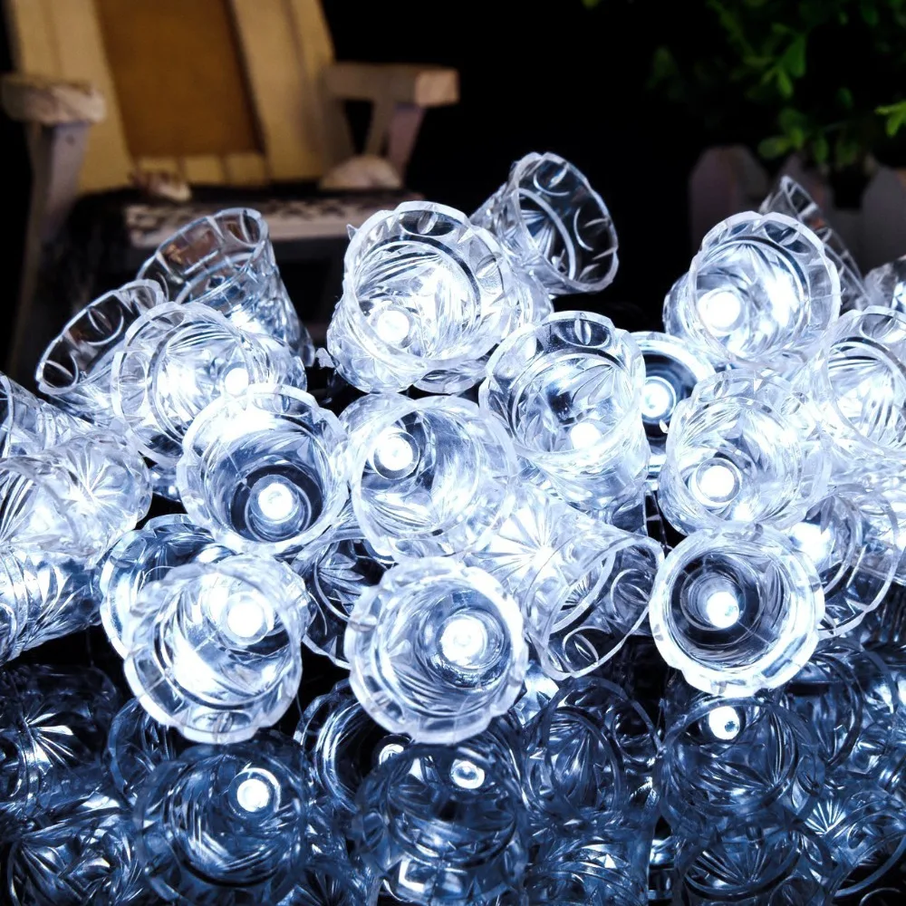 LumiParty светодиодные Солнечные сказочные гирлянды солнечные наружные