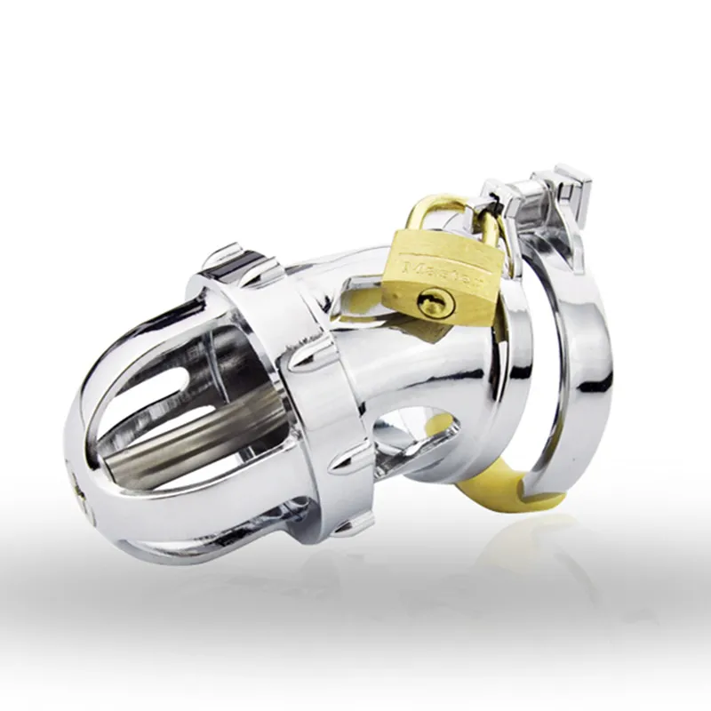 Нержавеющая сталь Мужской Целомудрие устройства клетка целомудрия для пениса