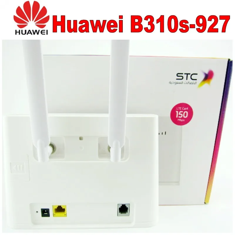 Партия 100 шт. 2 антенны разблокированный беспроводной модем Huawei B310s-927 4G Wi-Fi роутер