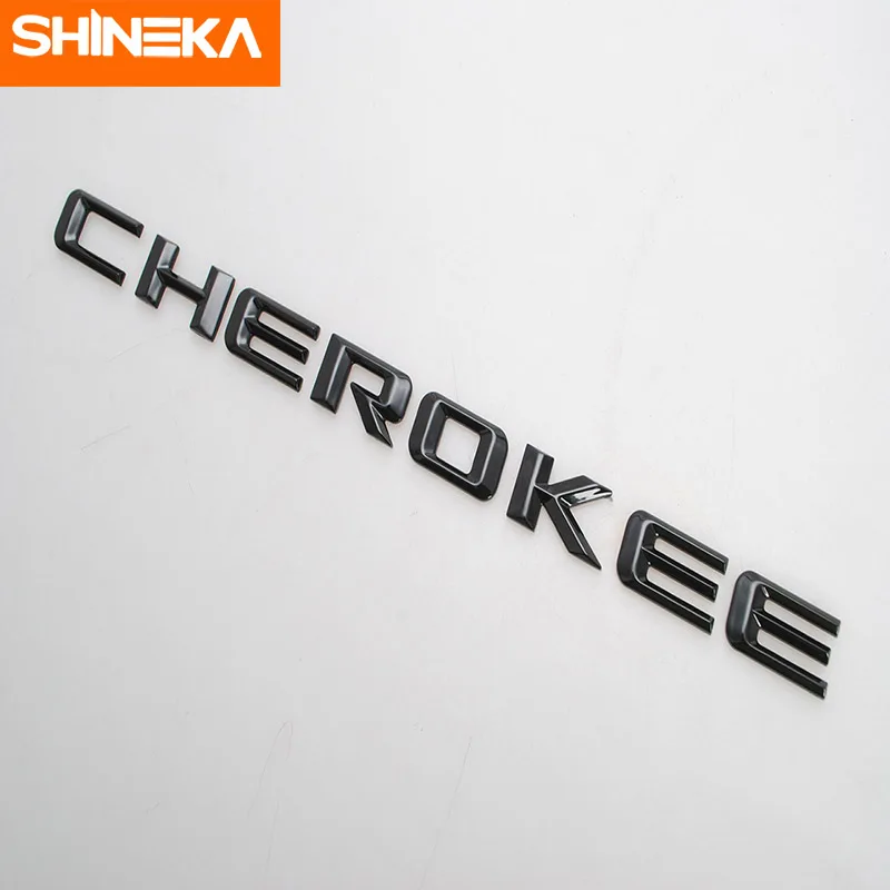 SHINEKA эмблемы для Jeep Grand Cherokee 2014-2016 ABS Автомобильная Эмблема стайлинга на заказ