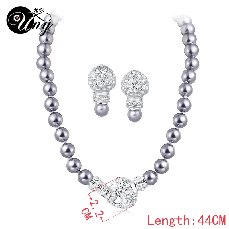 Uny Jewelry Миниатюрный кулон Цепочки и ожерелья родием Циркон с искусственным
