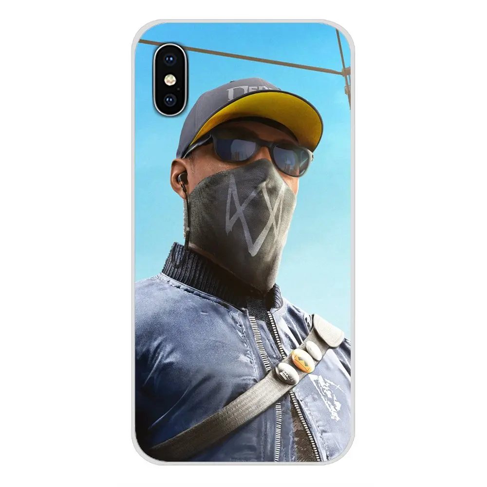 Аксессуары чехлы для телефонов Huawei P Smart Mate Honor 7A 7C 8C 8X 9 P10 P20 Lite Pro Plus Watch Dogs 2 Dedsec |