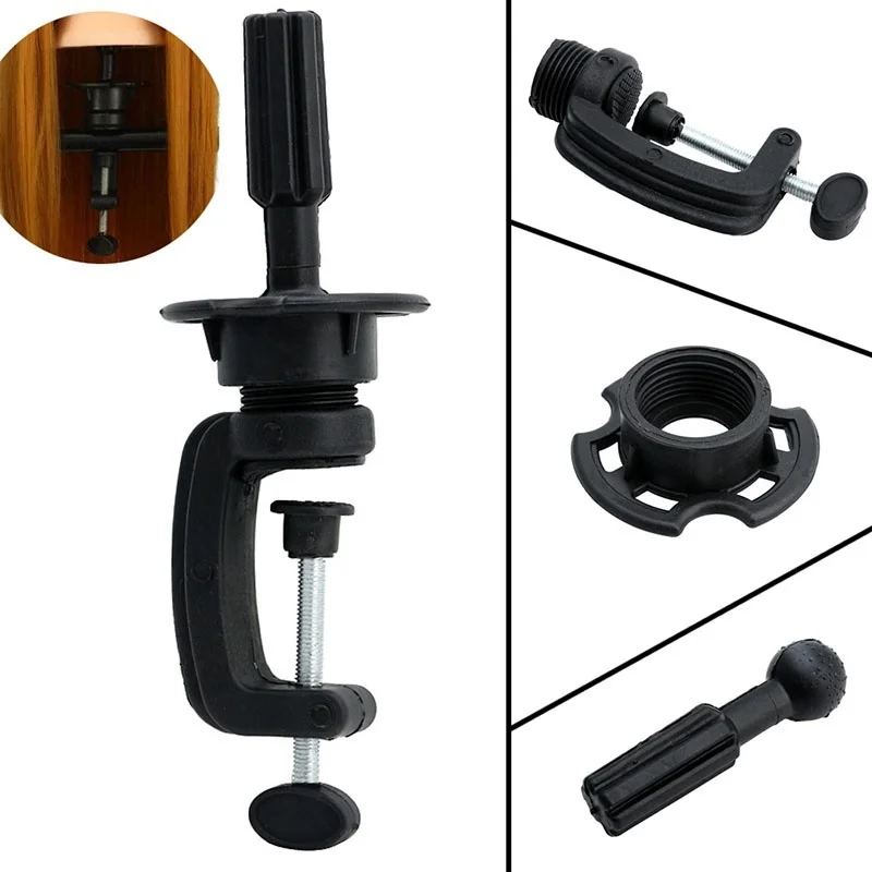 

1Pc Adjustable Mannequin Holder Wigs Stand For Mannequin Head Hair Training Model Hairdressers Salon Styling Beauty Tools NS