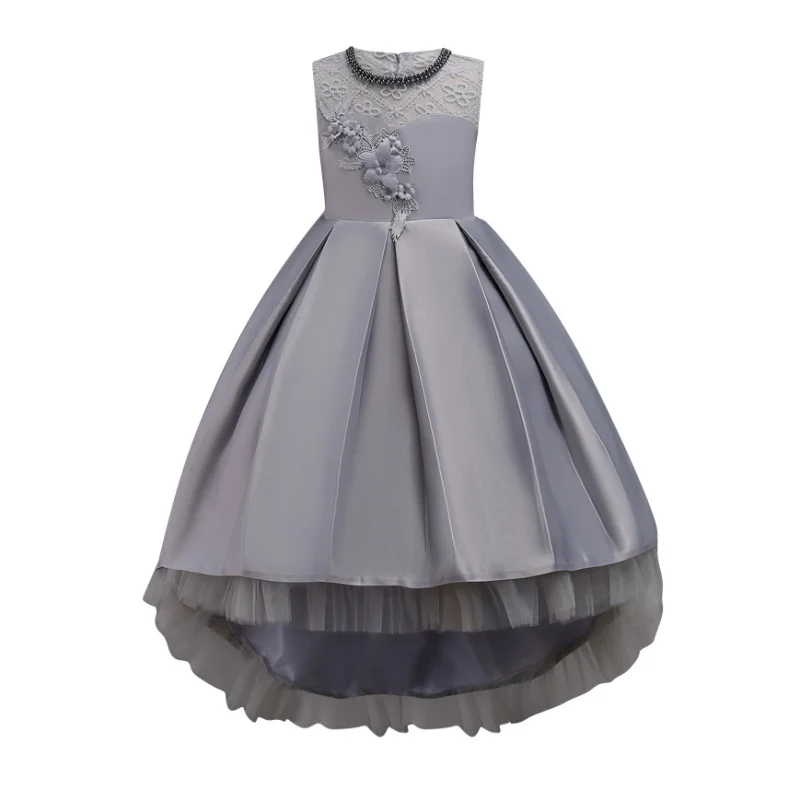 Baby Girl Dresses Party and Wedding Flower Lace Gowns Kids Princess Dress Elegant 2018 new | Детская одежда и обувь