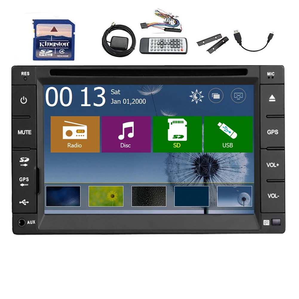Авто в палубу приемник ПК видео win8 gps карта Автомобильный DVD Радио USB 3D Стерео FM AM
