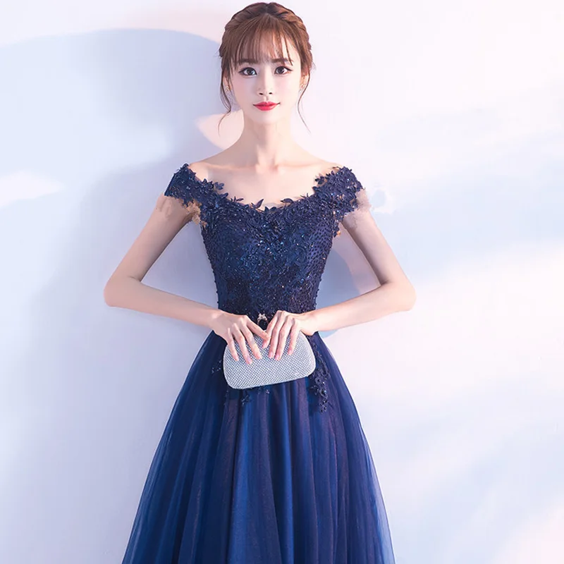 Платье Vestido Longo модное платье с v-образным вырезом и открытыми плечами украшенное