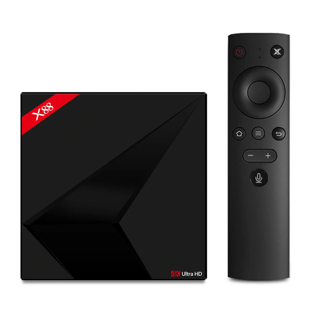 X88 Android 7 1 ТВ приставка RK3328 четырехъядерный UHD 4K 4 ГБ/32 ГБ двухдиапазонный WiFi BT4.1 HD