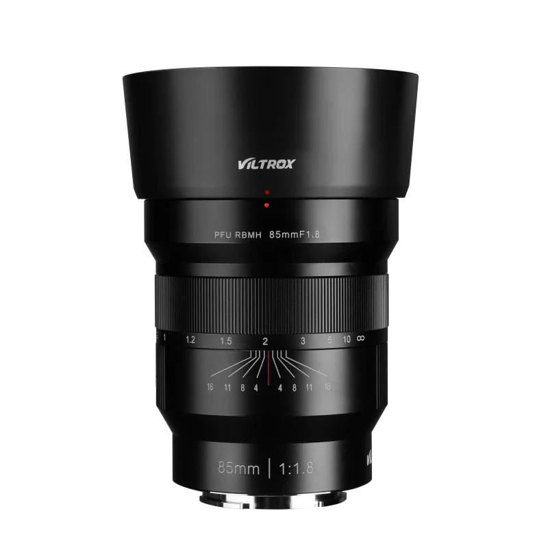 VILTROX 85 мм f/1,8 Полнокадровый ручной объектив с фиксированным фокусом F1.8 объектив для камеры sony NEX E A9 A7III A7R Fujifilm FX-mount