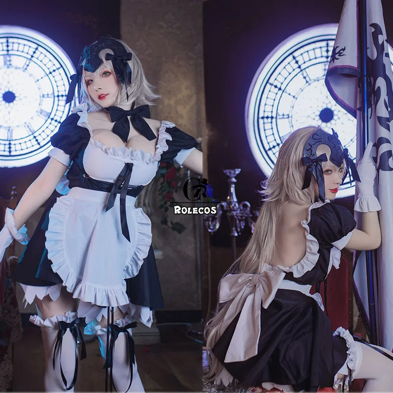 ROLECOS FGO Косплэй костюм Жанна д 'Арк сексуальное платье Жанны д' Арк Для женщин