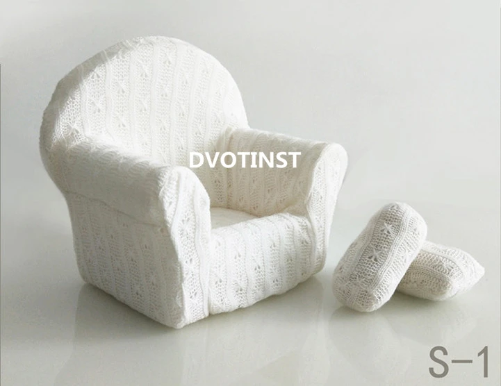 Dwotinst новорожденный детский Подставки для фотографий мини диван кресло + 2 шт.
