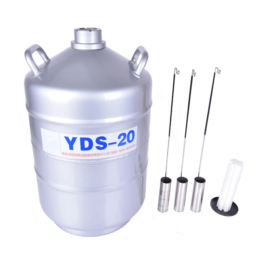 

YDS-20 liquid nitrogen cans for Liquid Nitrogen Storage Tank Nitrogen Container Cryogenic Tank Dewar with Strap
