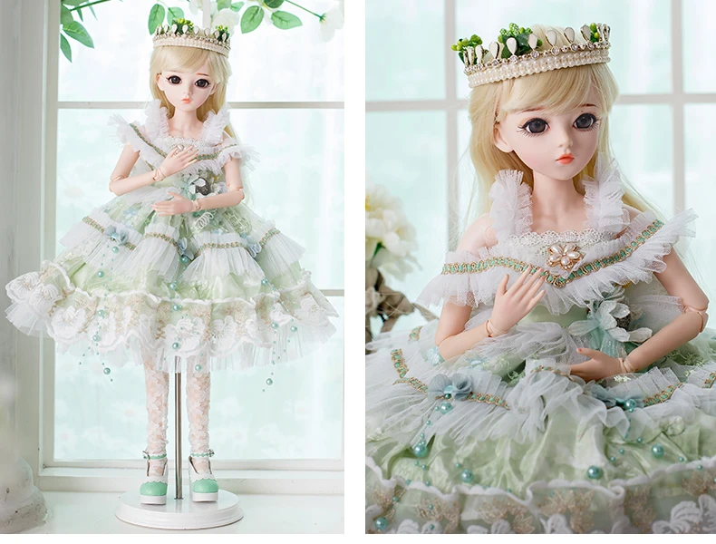S10- Tacia 1/3 60 см BJD Josephina-Doris BJD куклы лесная принцесса одеты полностью готовые куклы подарок на год для девочки Новое поступление