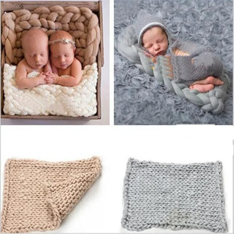Baby Soft Photography For Photo Props Blanket white Newborn Clothes Fine Babies Accessories | Мать и ребенок