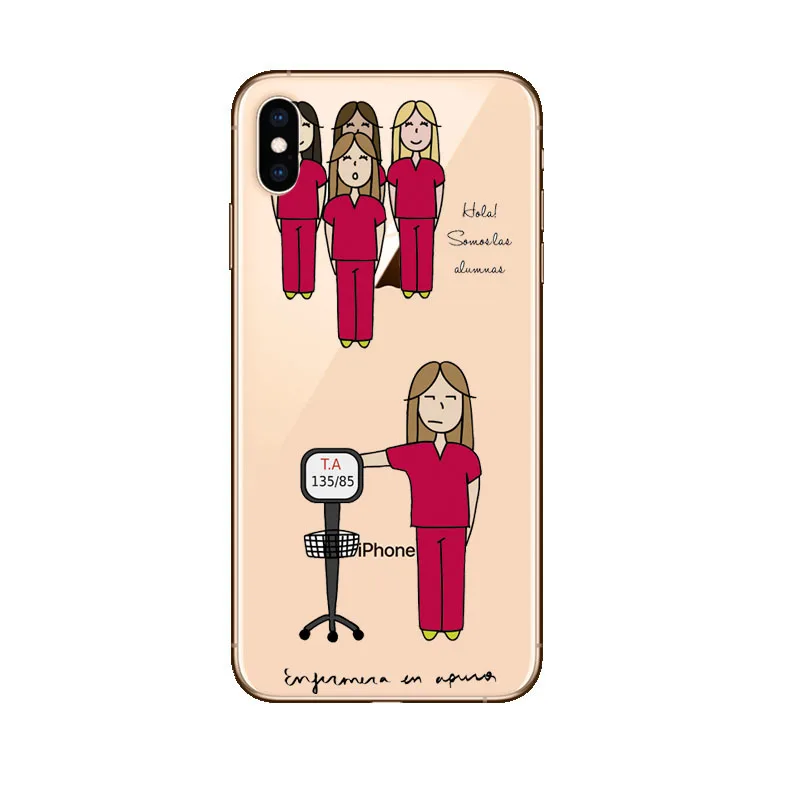 TPU Мягкий силиконовый чехол из ТПУ для iPhone 11Pro X XR XS MAX 7 8 8Plus 5S SE 6 6S 6Plus - Цвет: TPU