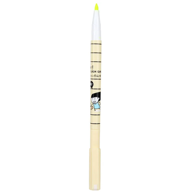 

Highlighter multi color pen highlighter marker graffiti pen labeled drawing marker notes advertising office school supplies